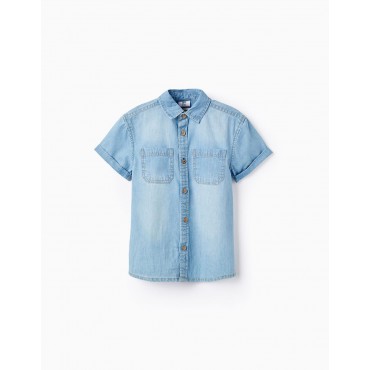 Camicia bambino Zippy blu...