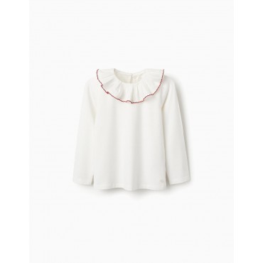 Maglia bambina Zippy bianca...