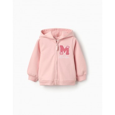 Felpa neonata Zippy rosa...