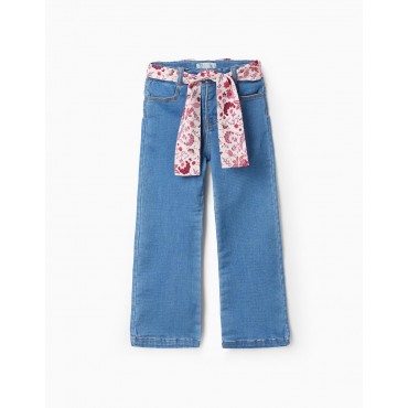 Jeans bambina Zippy a zampa...