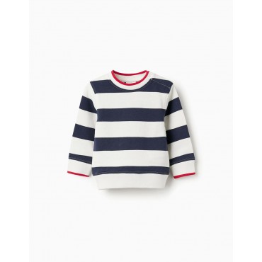 Felpa neonato Zippy bianca...