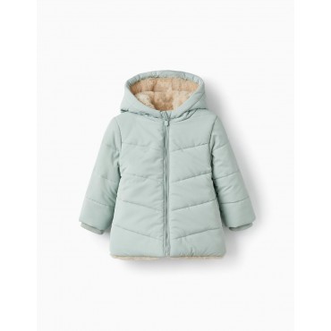 Piumino neonata Zippy verde...