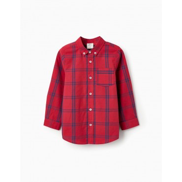 Camicia bambino Zippy rossa...