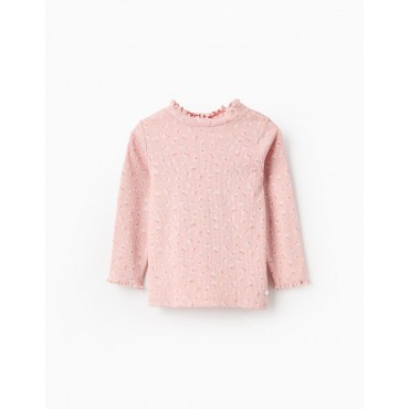 Maglia neonata Zippy rosa...