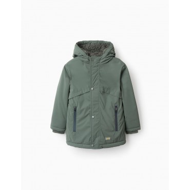 Parka bambino Zippy verde