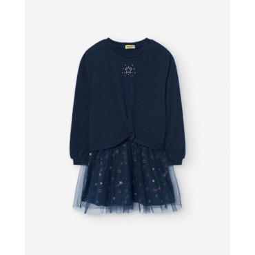 Abito bambina Losan blu...