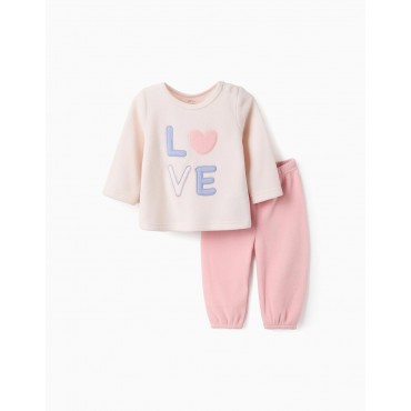 Pigiama neonata Zippy rosa...