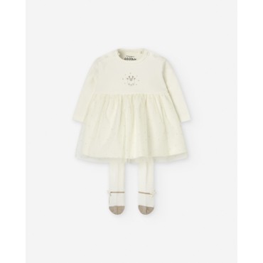 Abito neonata Losan bianco...