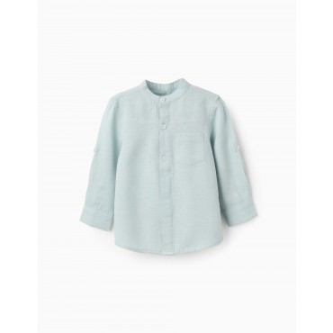 Camicia neonato Zippy verde...
