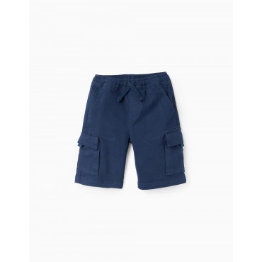 Shorts bambino Zippy blu cargo