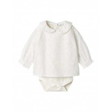 Maglia a body neonata Name...