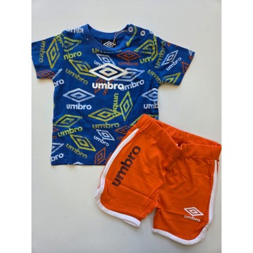 Completo neonato Umbro blu...
