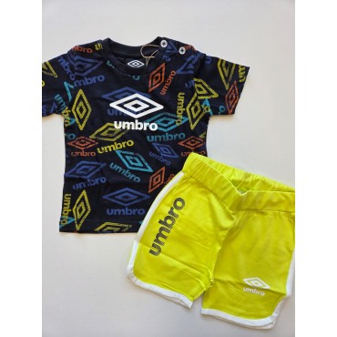 Completo neonato Umbro blu...