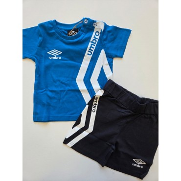Completo neonato Umbro blu...