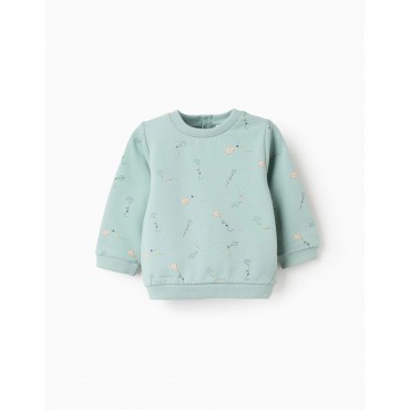 Felpa neonato Zippy verde...