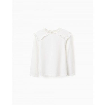 Maglia bambina Zippy bianca...