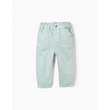 Jeans neonata Zippy verde...