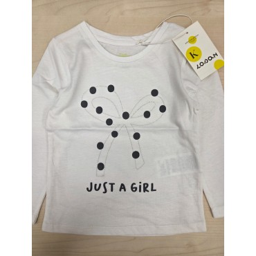 Maglia bambina Losan bianca...