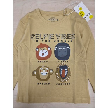 Maglia bambino Losan senape...