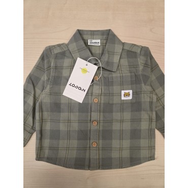 Camicia neonato Losan verde...