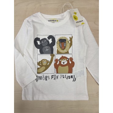 Maglia bambino Losan bianca...