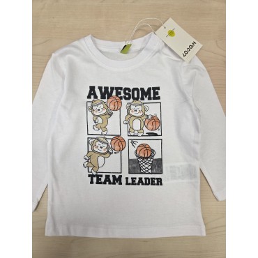 Maglia neonato Losan bianca...