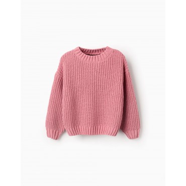 Maglione bambina Zippy rosa...