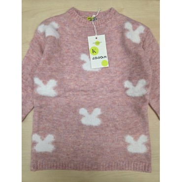 Abito bambina Losan rosa...