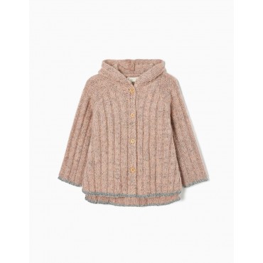 Cardigan bambina Zippy rosa...