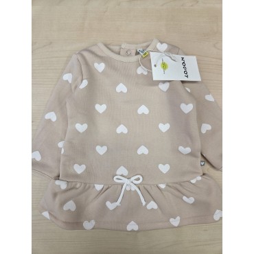 Abito neonata Losan beige...