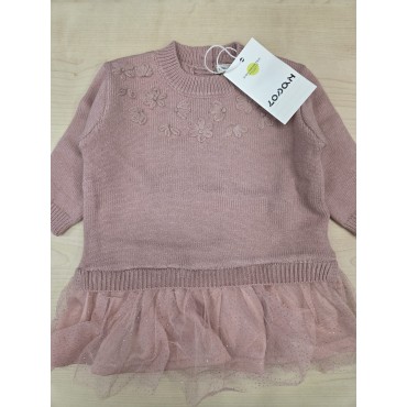 Abito neonata Losan rosa...