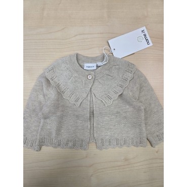 Cardigan neonata Name it beige