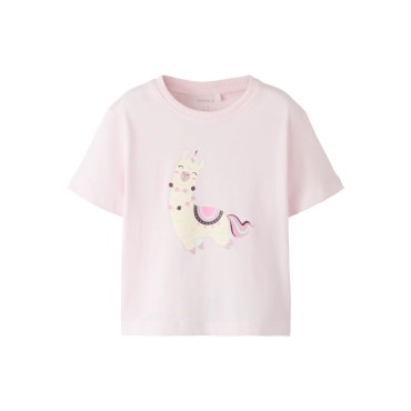 Maglia bambina Name it rosa...