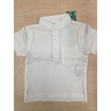 Polo neonato Zippy bianca...