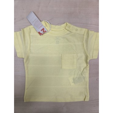 Maglia neonato Zippy gialla...