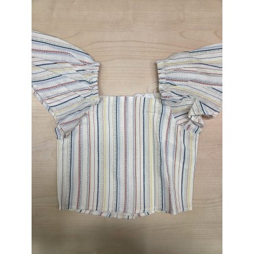 Top bambina Zippy bianco...