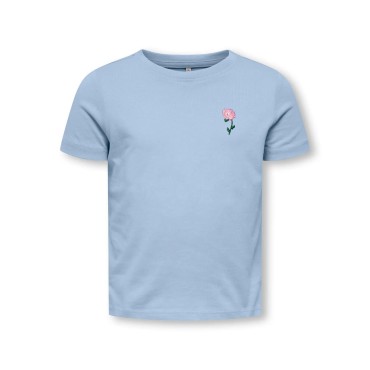 Maglia bambina Only celeste...
