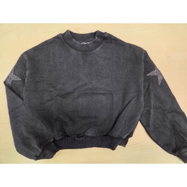 Felpa bambina Losan nera...