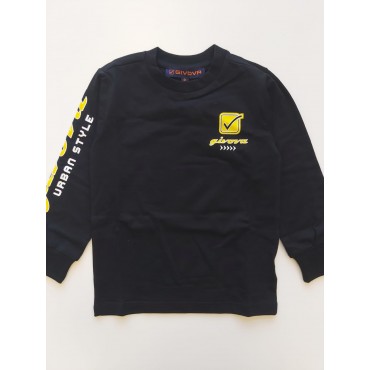 Maglia bambino Givova nera...
