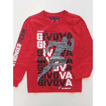 Maglia bambino Givova rossa...