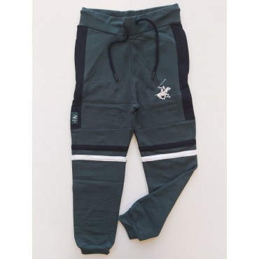 Sottotuta bambino Beverly Hills Polo Club verde dettaglio nero