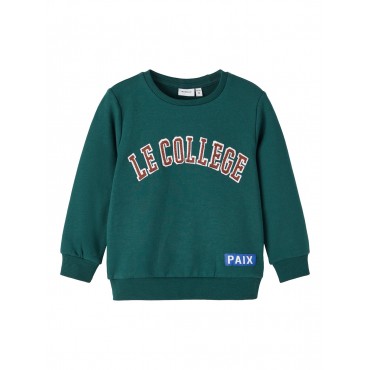 Felpa bambino Name it verde...