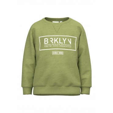 Felpa bambino Name it verde...