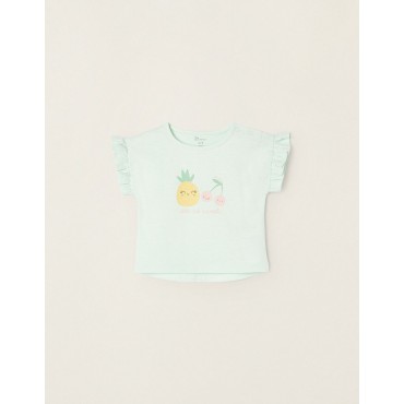 Maglia neonata Zippy verde...