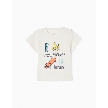 Maglia neonato Zippy bianca...