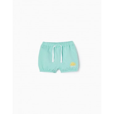 Shorts neonata Zippy verde...
