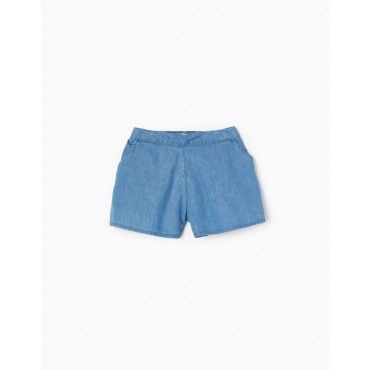 Shorts bambina Zippy blu basic