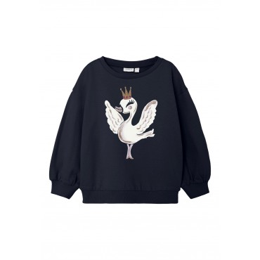 Felpa bambina Name it blu...