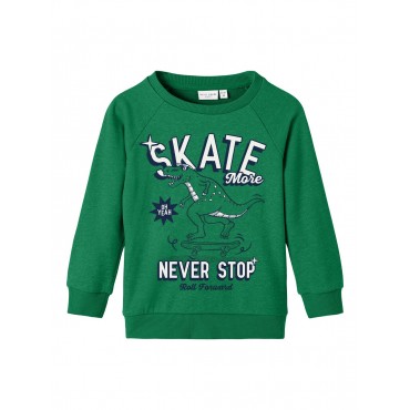 Felpa bambino Name it verde...