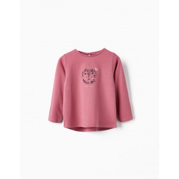 Maglia neonata Zippy rosa...